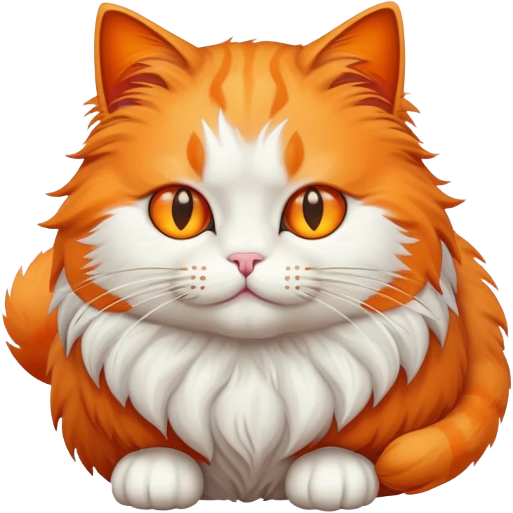 Cat with a massive joint emoji
