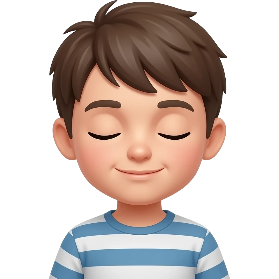 Sleepy kid emoji