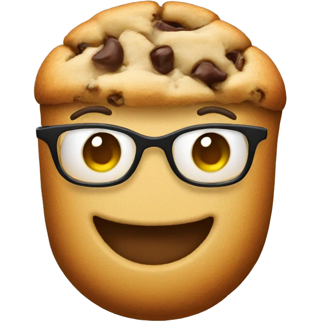 Smart cookie emoji