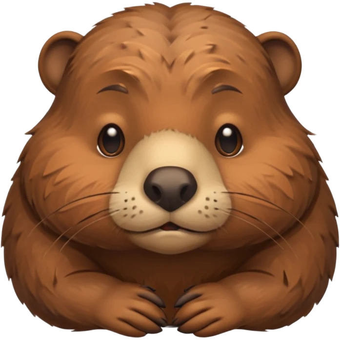 зроби такого упоротого втомленго бобра emoji