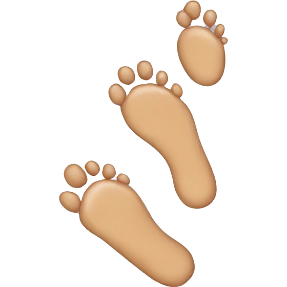 feet emoji