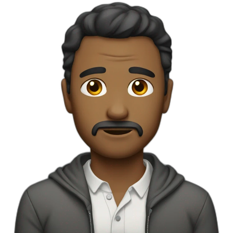 Broken men emoji