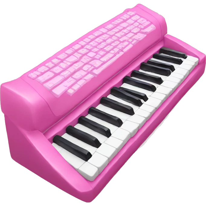 Pink keyboard  emoji