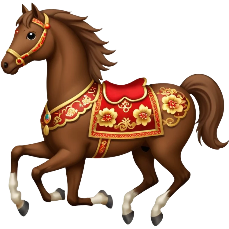 chinese new year horse emoji