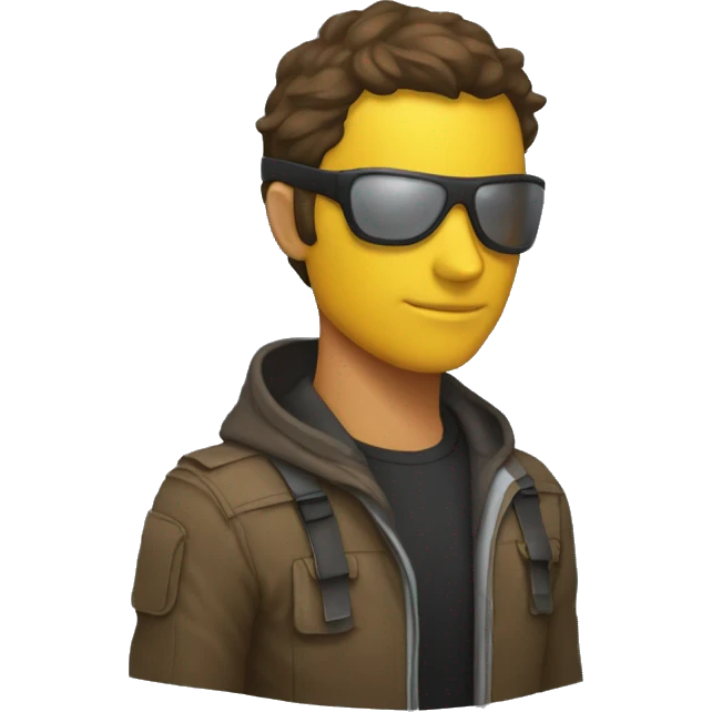 Persona con un casco 🪖 estando enfadado emoji