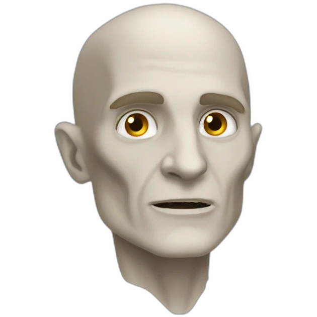 Voldemort from the Harry Potter movies emoji