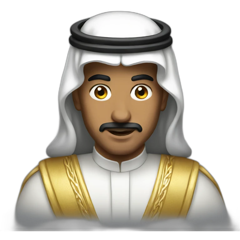 King of Saudi Arabia emoji