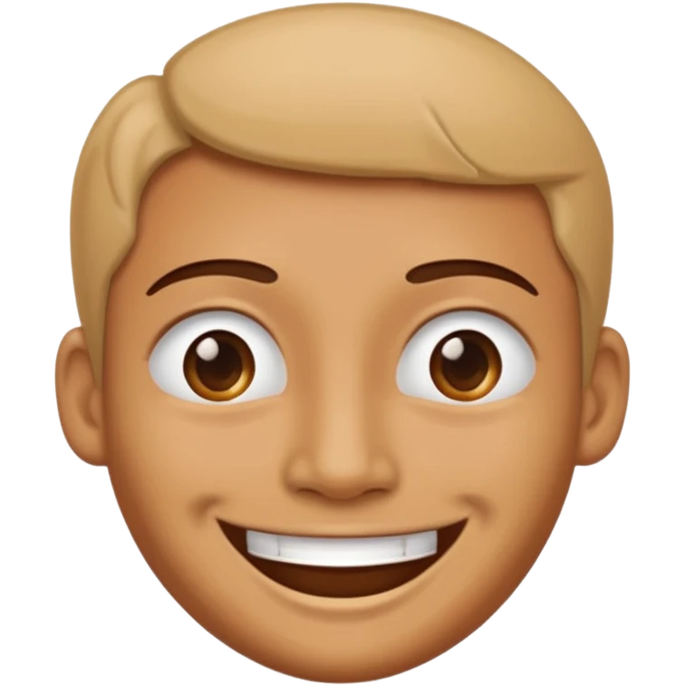 Chinky grin emoji
