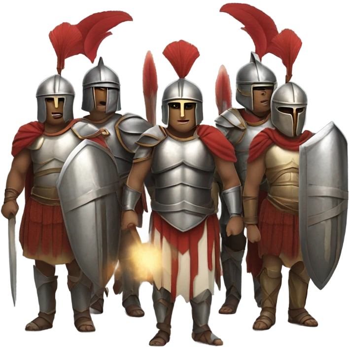 Spartan party  emoji