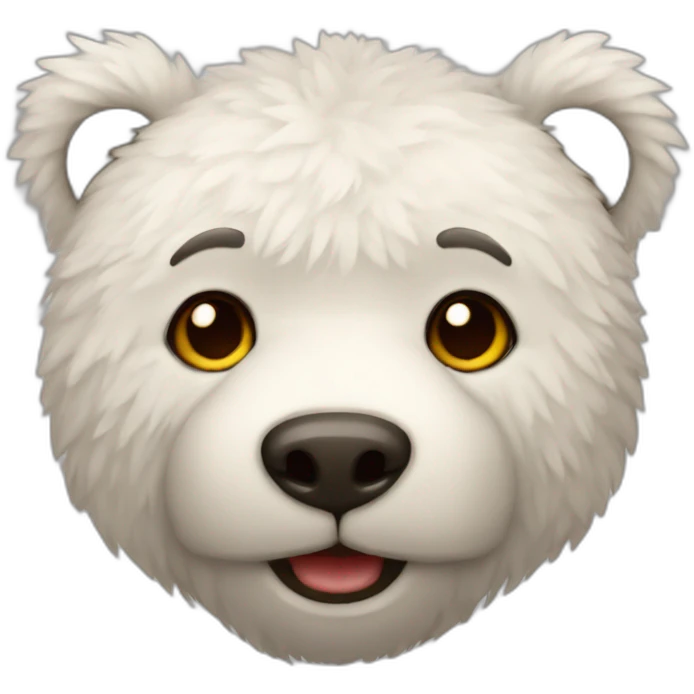 Ours en peluche emoji