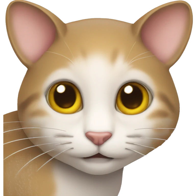 Chat avec une souris  emoji