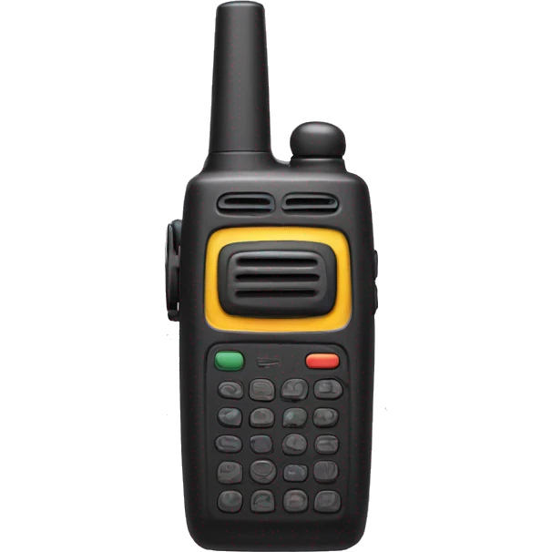80's Walkie talkie emoji