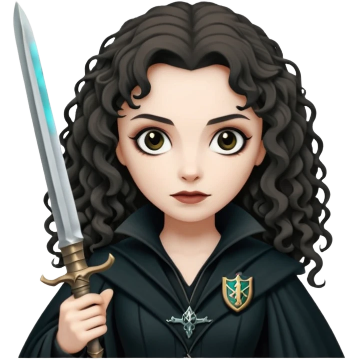Bellatrix lestrange dagger Emoji Hogwarts  emoji