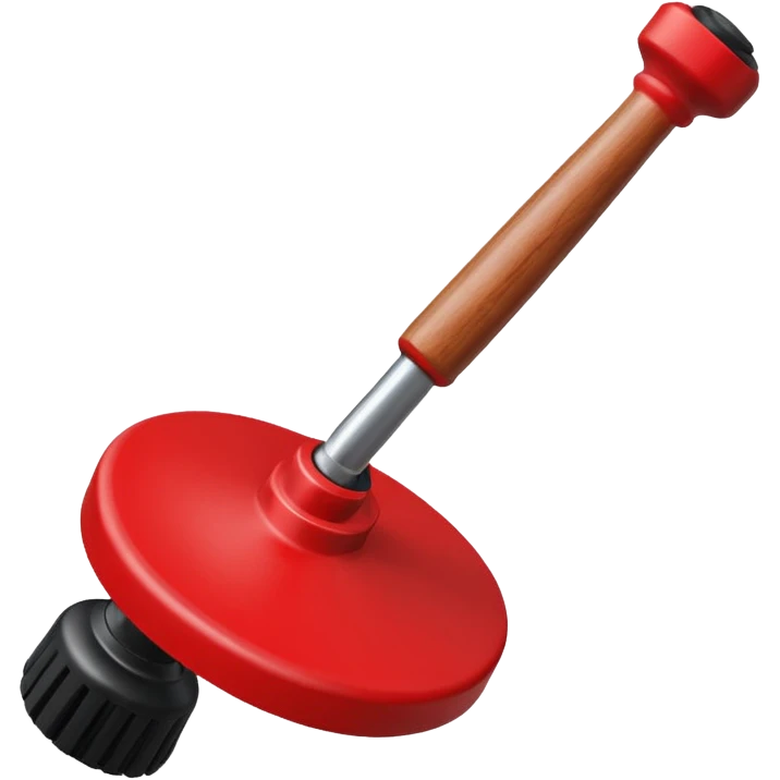 sink plunger emoji