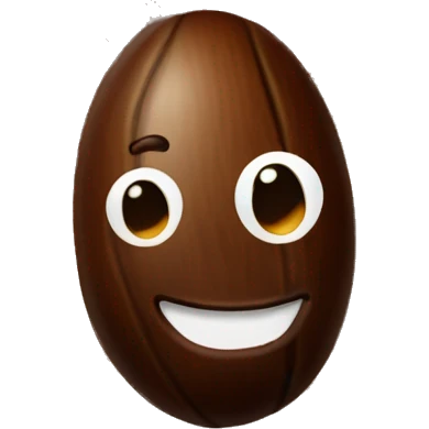 coffee bean emoji