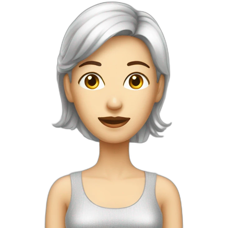 adult woman, Transparent fabric dress, safe for work emoji