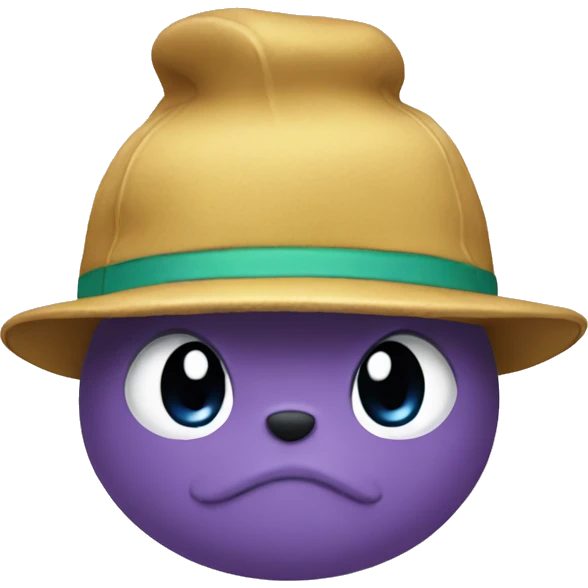 Pokemon with hat  emoji