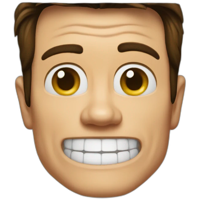 jim carrey inside tv box emoji