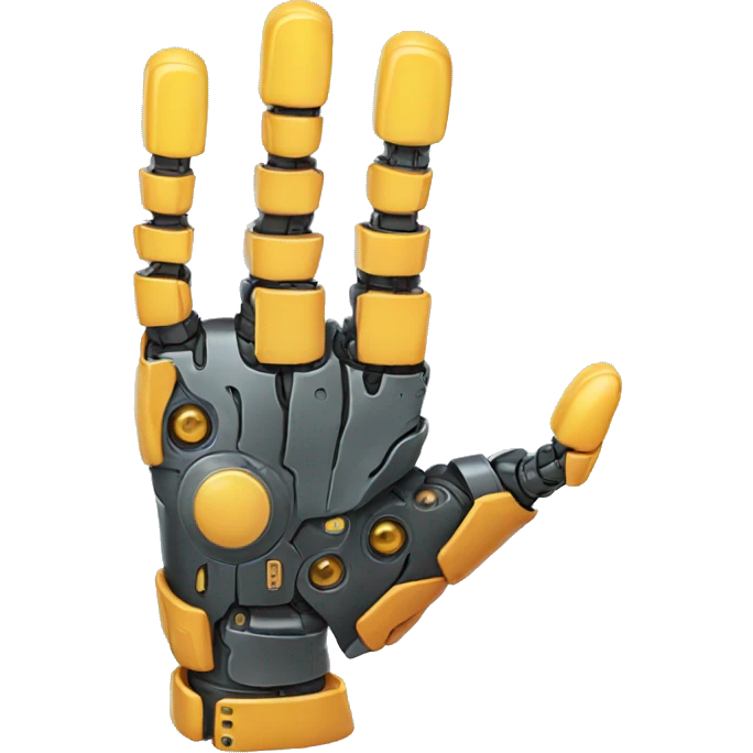 robot hand emoji