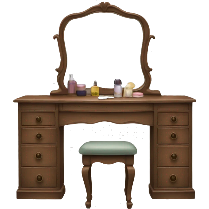 Dressing table emoji