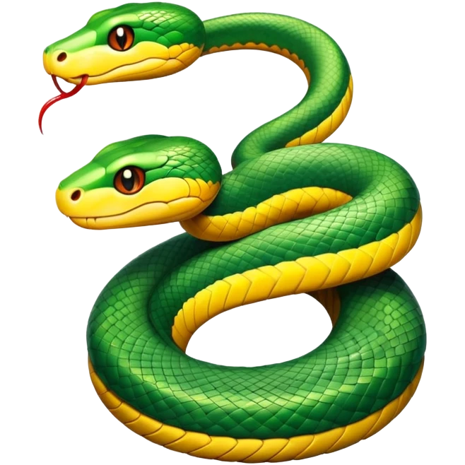 snake with belly emoji