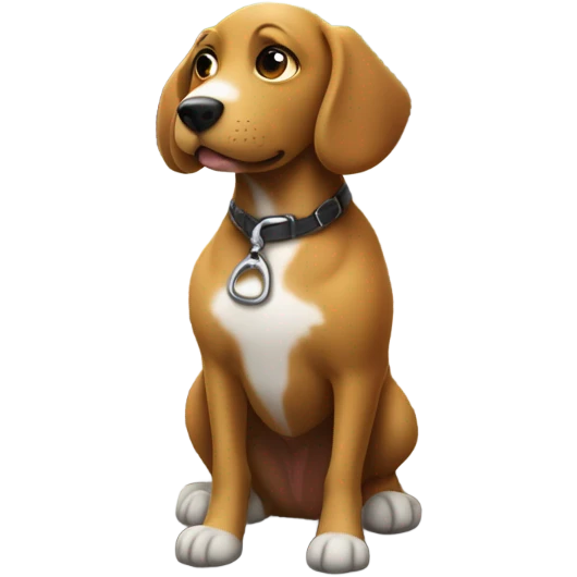 Dog in Paris emoji