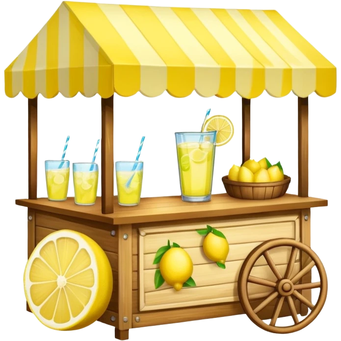 fancy lemonade stall emoji