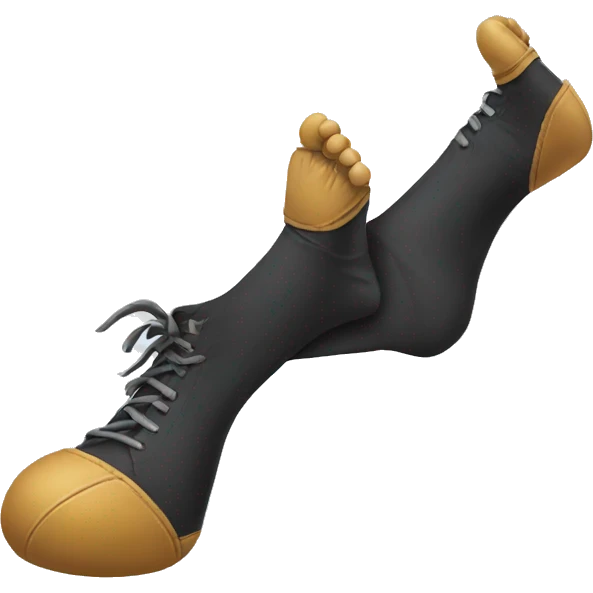 kicking feet emoji emoji