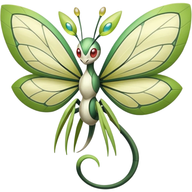 Pheromosa-Flygon-Meloetta-Pokémon-fusion  emoji