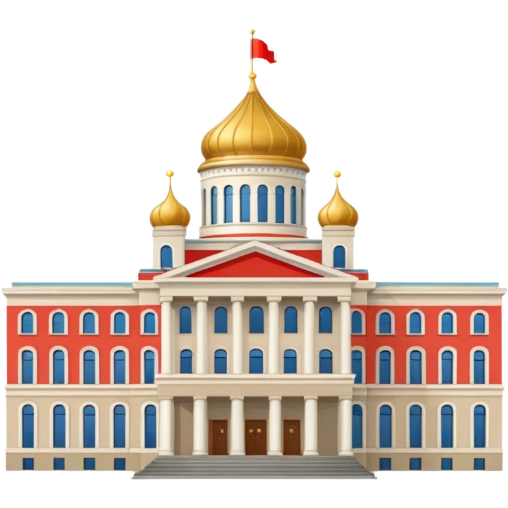 State Duma building in Moscow emoji