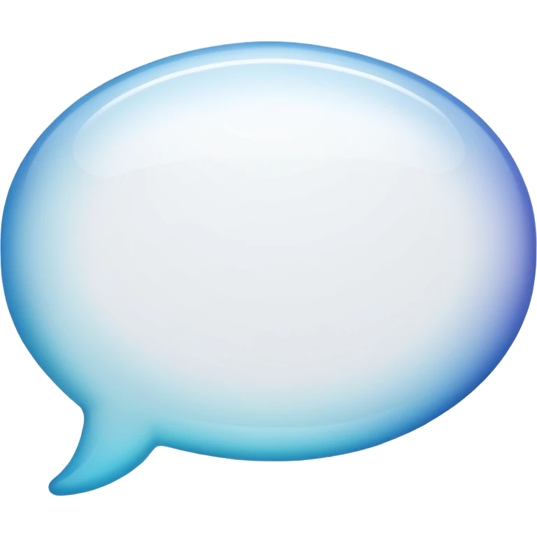 conversation bubble emoji