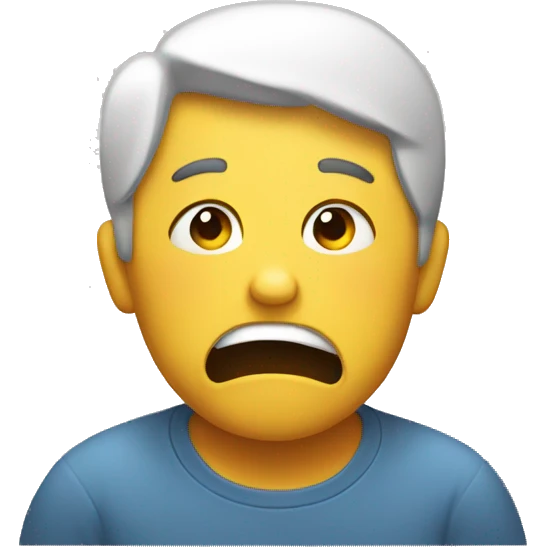 tired and hungry emoji