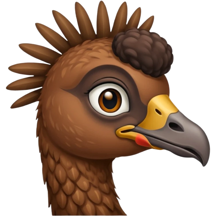 Moa with Moko emoji