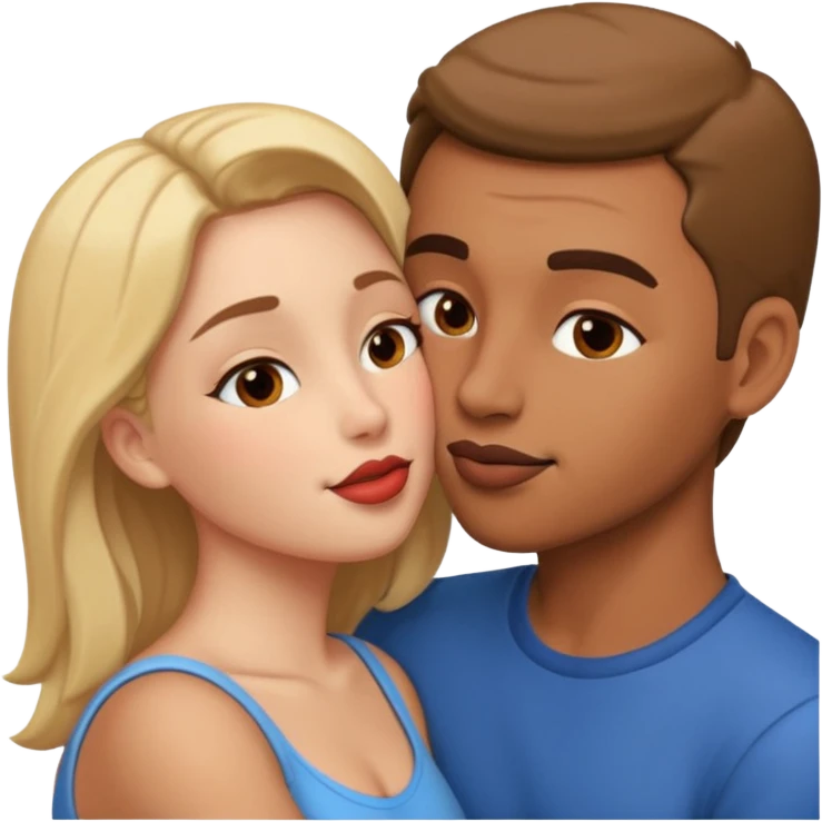 Freanch kiss emoji