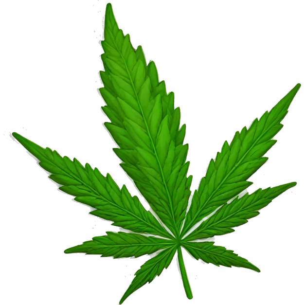 cannabis bud emoji