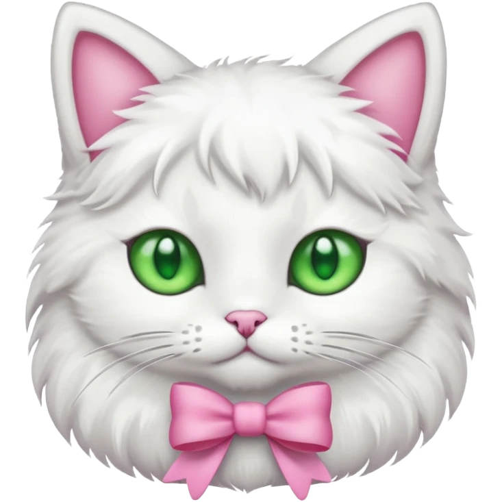 ℂ𝕒𝕥 𝕨𝕚𝕥𝕙 𝕒 𝕡𝕚𝕟𝕜 𝕓𝕠𝕨 𝕤𝕚𝕥𝕥𝕚𝕟𝕘 𝕕𝕠𝕨𝕟 emoji