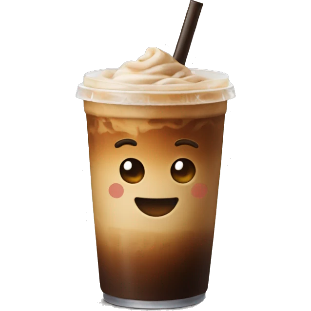Deluxe Iced coffee  emoji