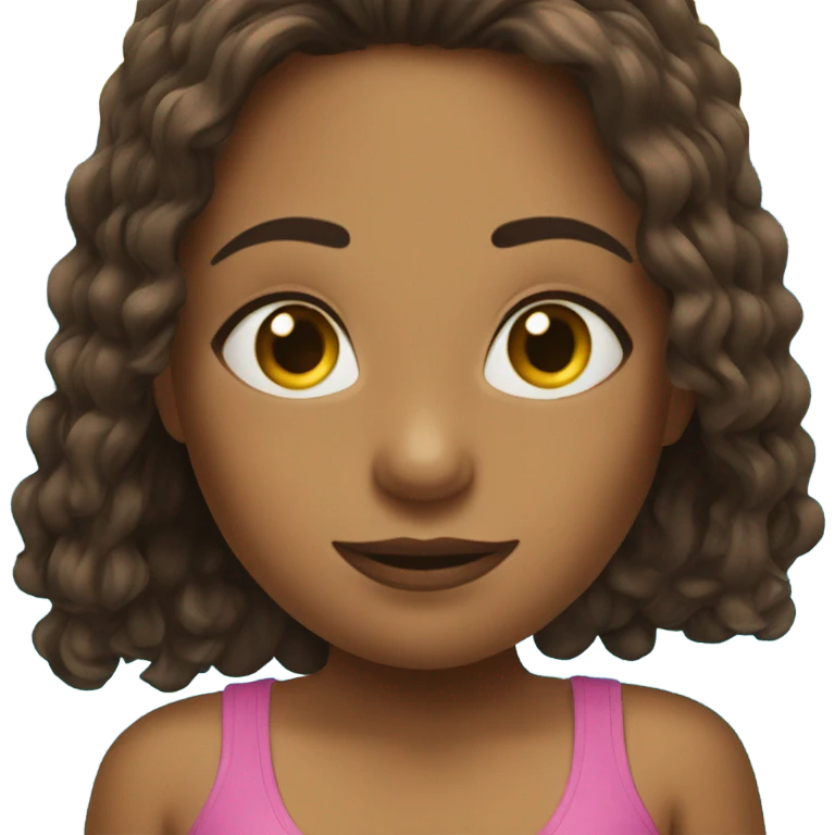 Girls in a pool emoji