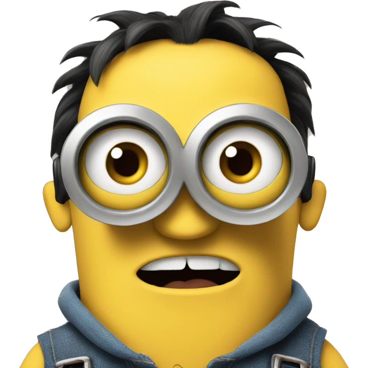 A minion  emoji