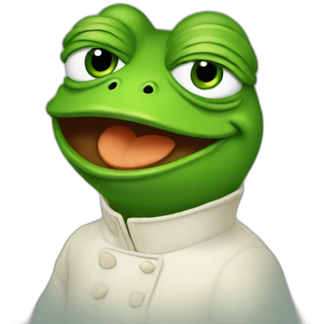 Pepe in love emoji