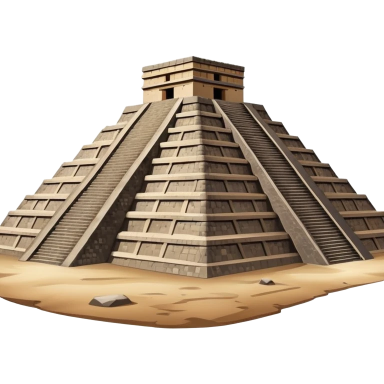 Teotihuacan pyramid of the moon emoji
