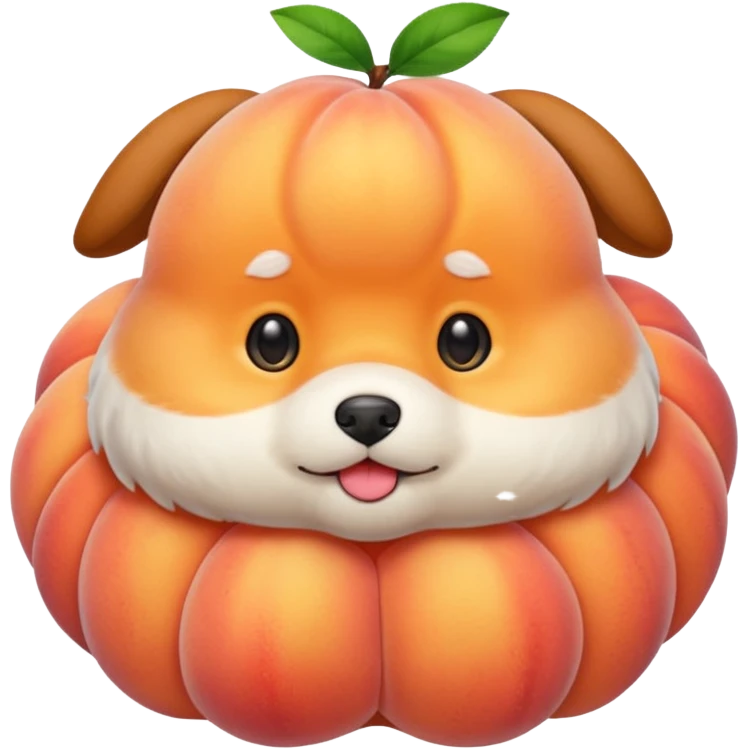 Peach pachiapup  emoji