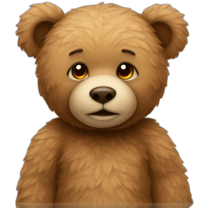 Teddy bear emoji