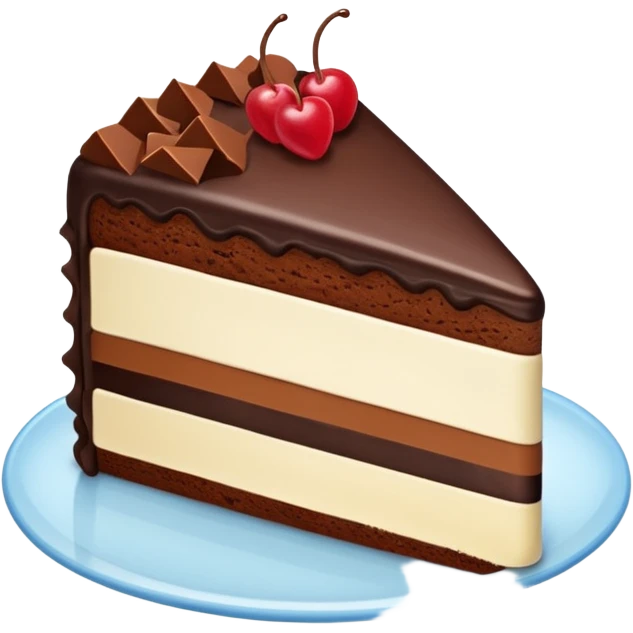 a slice of cake emoji