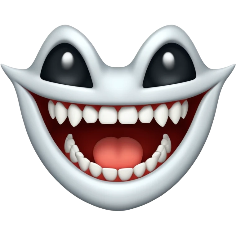 Upward facing fangs emoji emoji