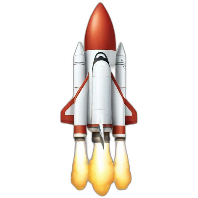 rocket launched emoji