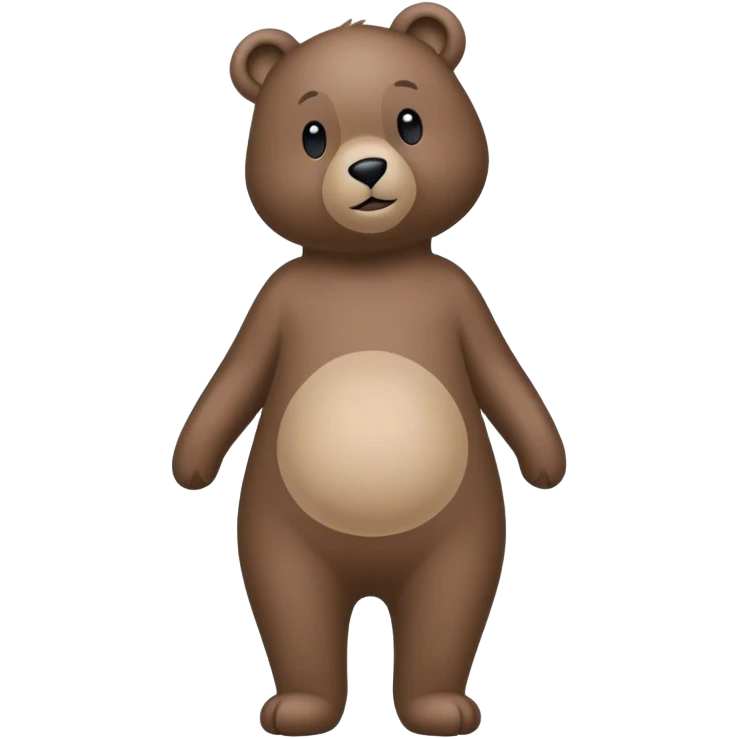ours debout humain emoji
