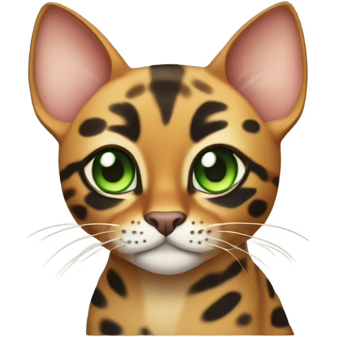 Bengal cat emoji