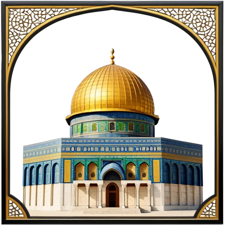 Dome of the rock, Palestine emoji