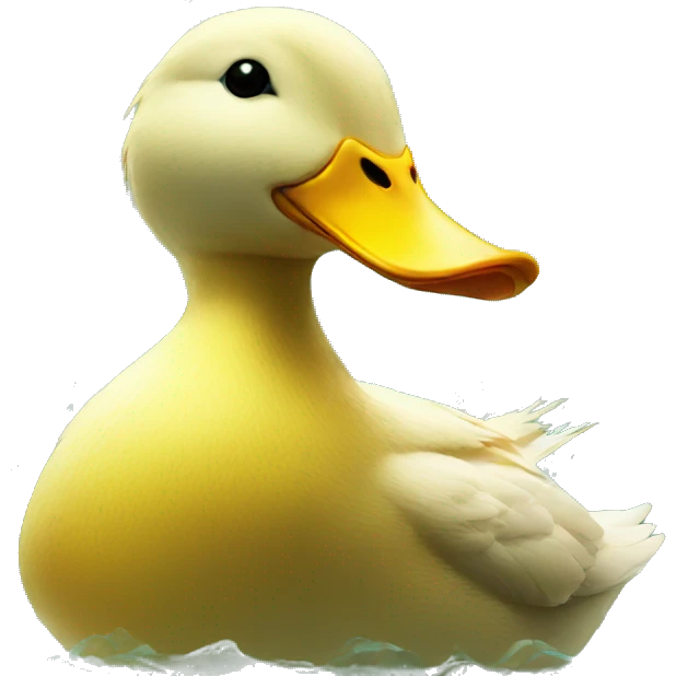 Duck shower emoji